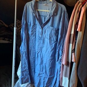 Chambray Dress C